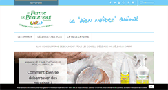 Desktop Screenshot of biennaitreanimal.com